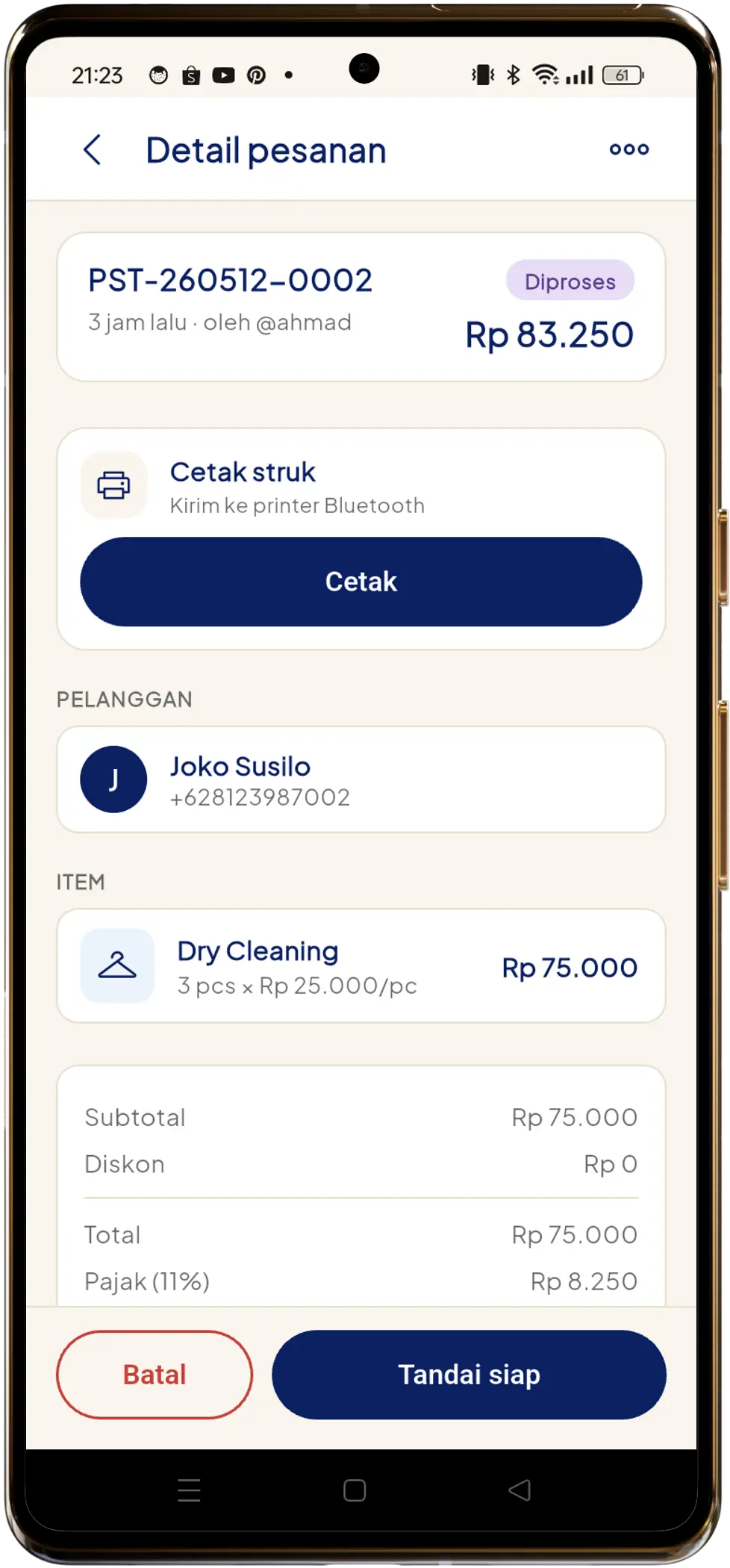 Cucify App
